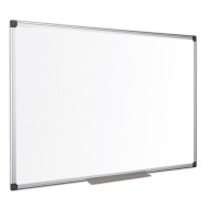 Tableau Blanc Magnétique Cadre Aluminium Bi-Office 100x150 Cm||Le Guide