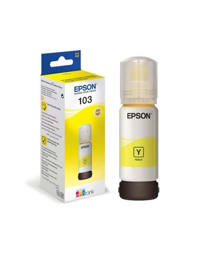 Bouteille D'encre Original Epson Ecotank 103 - Jaune||Le Guide