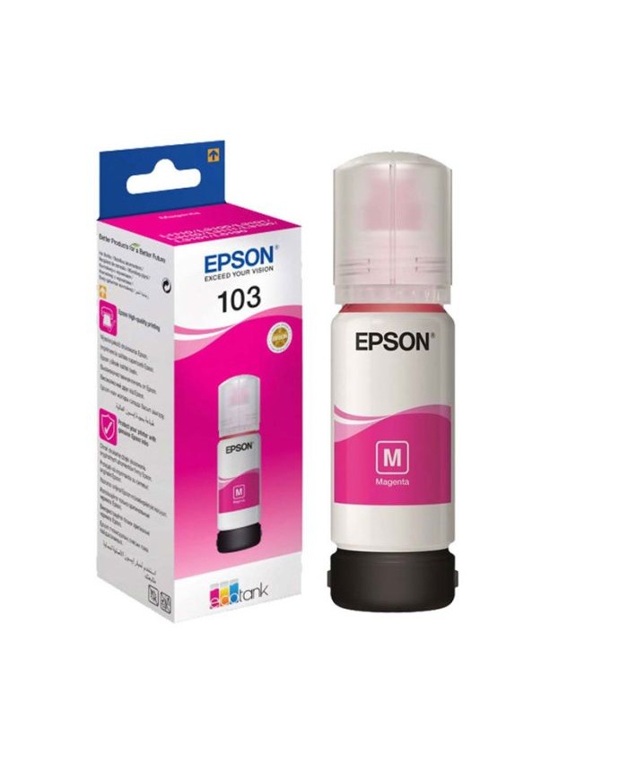 Bouteille D'encre Original Epson Ecotank 103 - Magenta||Le Guide