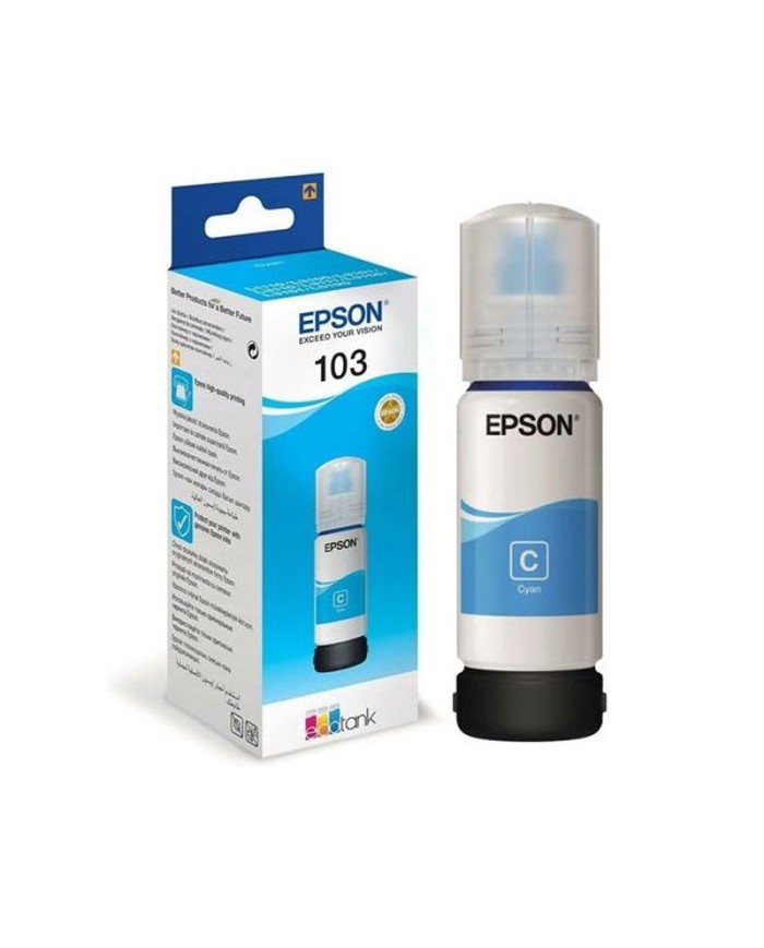 Bouteille D'encre Original Epson Ecotank 103 - Bleu||Le Guide