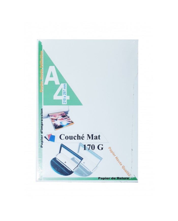 Page De Garde Couché Mat 170Gr/100F A4||Le Guide