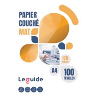 Page De Garde Couché Mat 170Gr/100F A4 - Le Guide||Le Guide