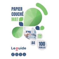 Page De Garde Couché Mat 250Gr/100F A4 - Le Guide||Le Guide