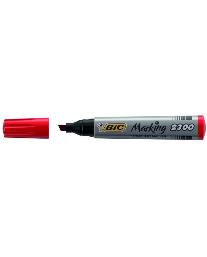 Marqueur Permanant Bic 2300 - Rouge||Le Guide