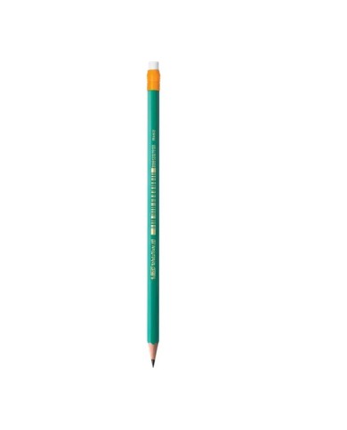 Crayon Noir HB2 Bic Evolution Avec Gomme