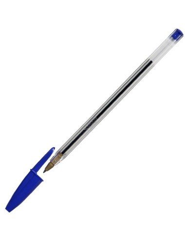 Stylo à bille cristal medium Bic - Bleu