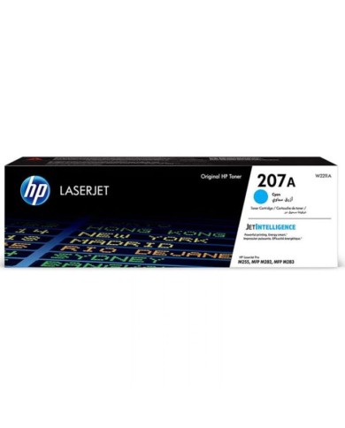 Toner HP 207A Cyan Laserjet Original (W2210A)