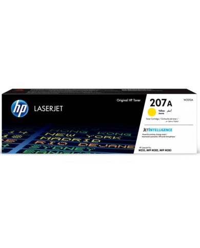 Toner HP 207A Yellow Laserjet Original (W2210A)