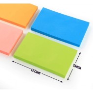 Stick Note Fluo 76x127 100 Feuilles|8410782109761|Le Guide