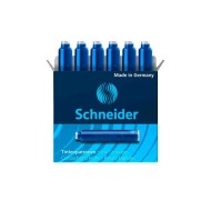 Paquet De 6 Cartouches Schneider - Bleu||Le Guide