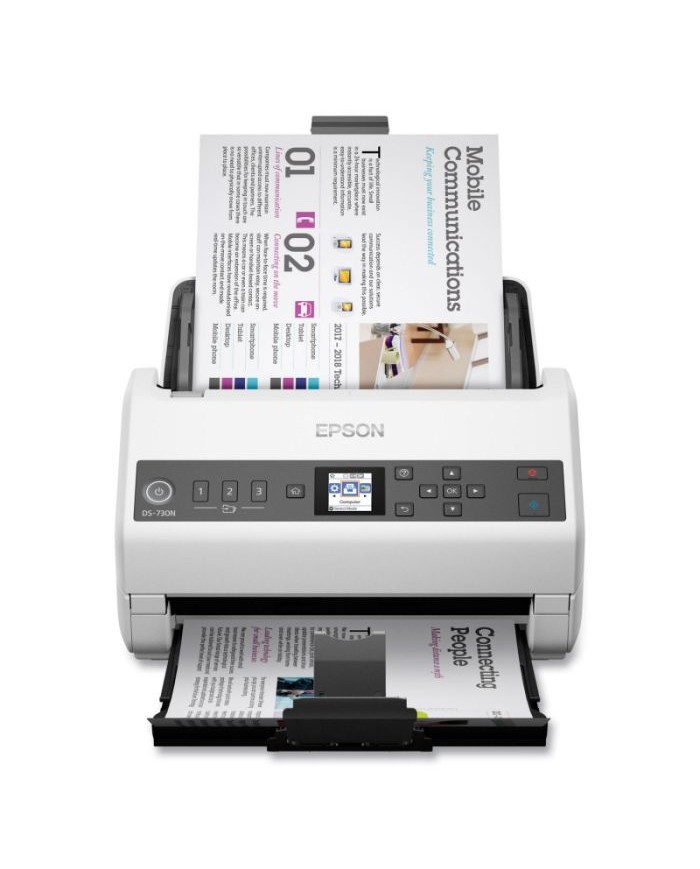 Scanner Epson DS-730N Gris||Le Guide