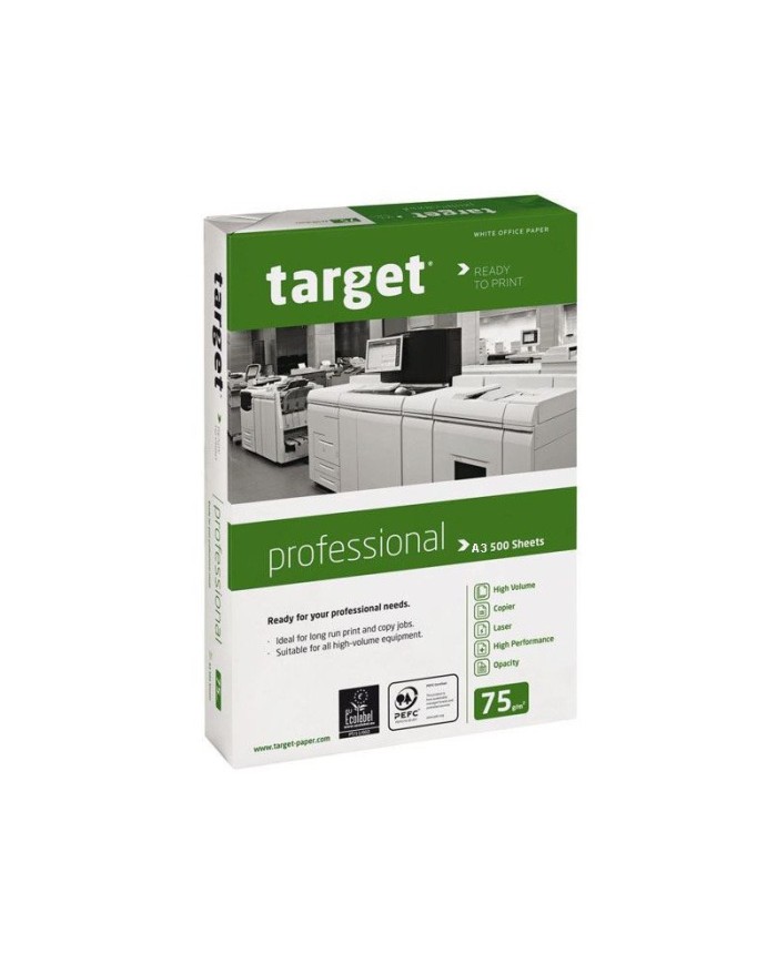 Rame Papier Blanc Target A3 500F 75GR||Le Guide