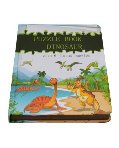 Puzzle Book Dinosaur