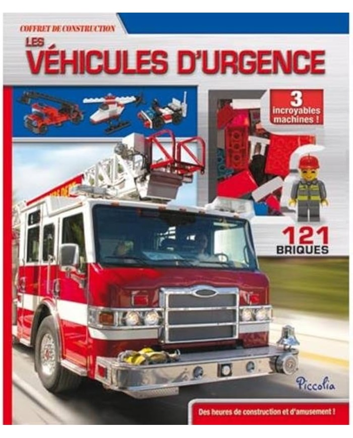 Coffret De Construction Les véhicules D'urgence|9782753035478|Le Guide