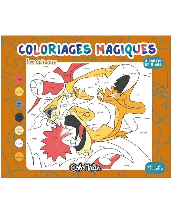 Coloriages Magiques les animaux Piccolia|9782753036918|Le Guide