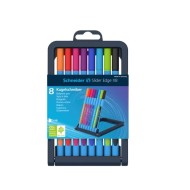 Pochette de 8 Stylos à bille Slider EDGE XB Schneider - Assorties|4004675119742|Le Guide