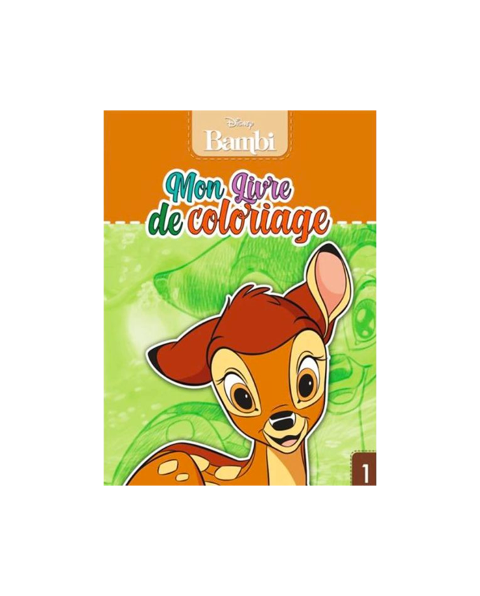 Mon livre de coloriage Bambi|6194036430529|Le Guide