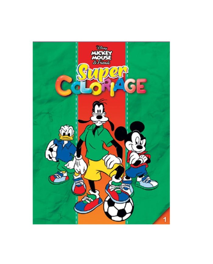 Livre super coloriage Mickey Mouse|6194036430314|Le Guide