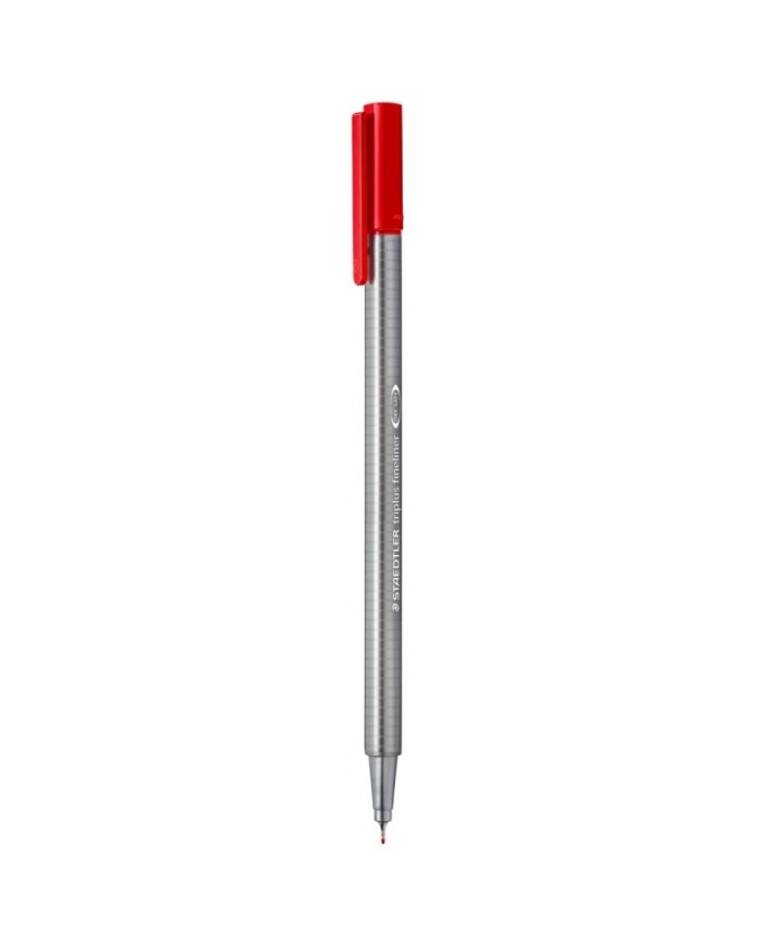 Stylo Feutre Triplus Staedtler - Rouge|4007817334072|Le Guide