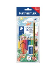 Boite de 12 Crayons Couleurs effaçable Vertex