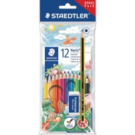 Pochette de 12 Crayons de couleurs staedtler 61set6||Le Guide