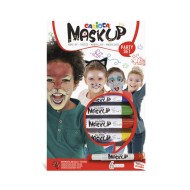 Peintures pour le Visage Mask Up Party - 6 Pcs||Le Guide