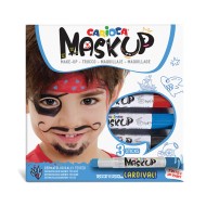 Peintures pour le Visage Mask Up Carnival - 3 Pcs||Le Guide