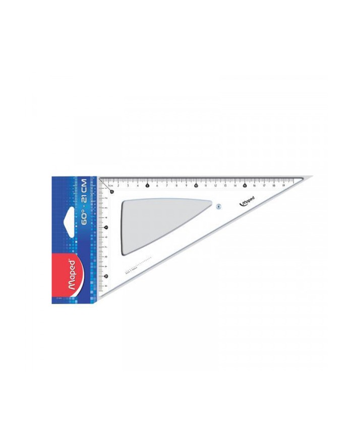 Equerre en plastique - Angle 60° - Côté 20cm - Maped|3154141461224|Le Guide