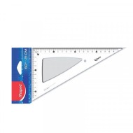 Equerre en plastique - Angle 60° - Côté 20cm - Maped|3154141461224|Le Guide