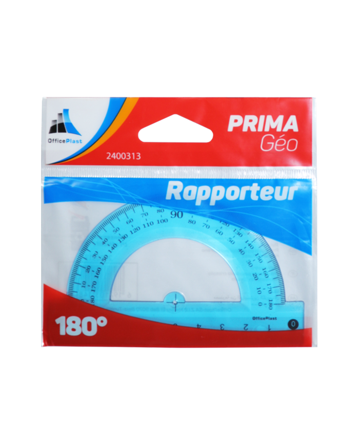 Rapporteur 180°/10cm Prima Géo|6192103148483|Le Guide