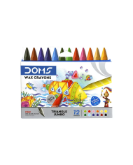 Set de 24 Crayons Pastel de Cire Extra Longue - Doms