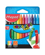 Crayons de couleur Plasticlean 12 pièces Maped