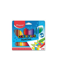 Paquet De 18 Crayon Couleur Coloor'peps Star Maped