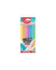 12 Crayons Maped Color'Peps Avec Flex Box