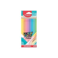 Boite De 12 Crayons De Couleur Color'peps Pastel MAPED|3154148320692|Le Guide