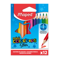 Paquet De 12 Crayon Couleur Mini Maped 3250|3154148325000|Le Guide