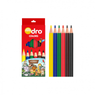 Paquet De 6 Mini Crayons Couleurs Pm Dro Colors|6224010203038|Le Guide