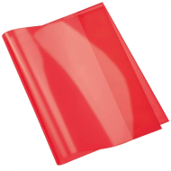 Protège-Cahier En PVC Cristal 17x22 cm, Rouge - Purple|6192103100856|Le Guide