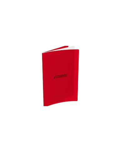 Cahier Pique Séyès 192P Conquérant Polypro Rouge 90G 17*22