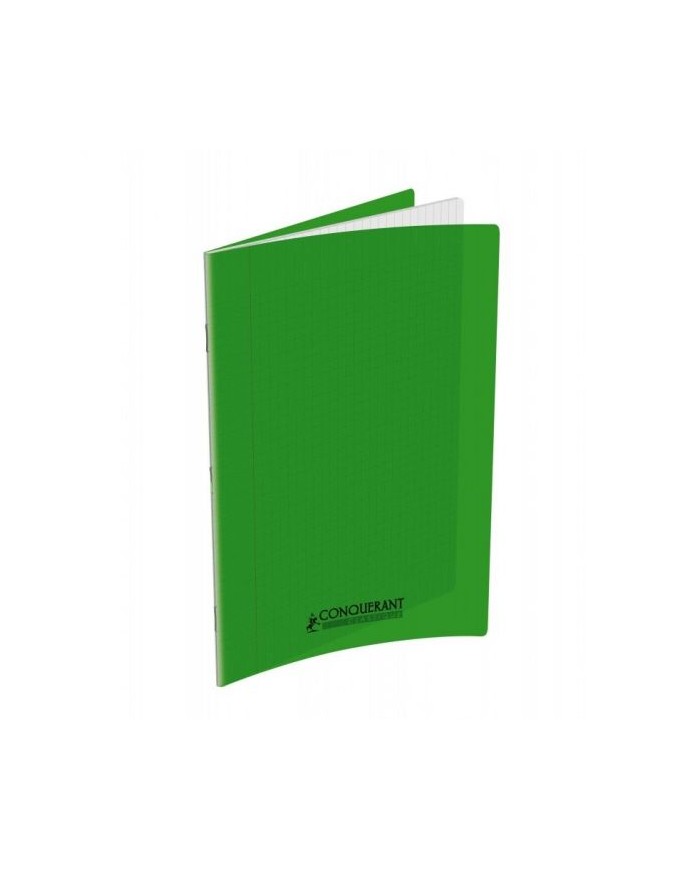 Cahier Conquérant 21x29.7 Couverture Plastique Vert 96P - 90G|3020121206942|Le Guide