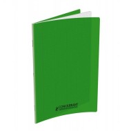 Cahier Conquérant 21x29.7 Couverture Plastique Vert 96P - 90G|3020121206942|Le Guide