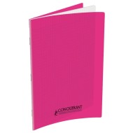 Cahier Conquérant 21x29.7 Couverture Plastique Rose 96P - 90G|3020120001982|Le Guide