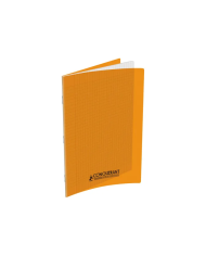 Cahier Conquérant 21x29.7 Couverture Plastique Jaune 96P - 90G