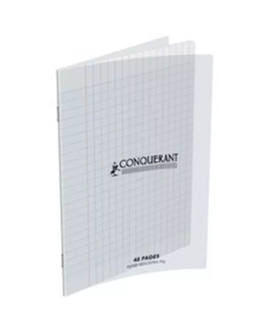 Cahier Conquérant 21x29.7 Couverture Plastique Transparent 96P - 90G