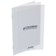 Cahier Conquérant 21x29.7 Couverture Plastique Transparent 96P - 90G|3020120022918|Le Guide