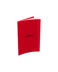 Cahier Conquérant 21x29.7 Couverture Plastique Transparent 96P - 90G