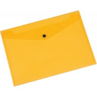 Pochette à bouton Colorprotect 24X32 - Jaune|6192103107046|Le Guide