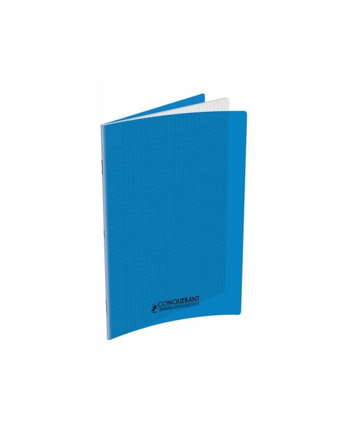 Cahier 24X32 Couverture Plastique Bleu 192P Grands Carreaux 70G Conquérant|3020120104676|Le Guide