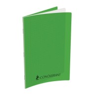 Cahier A4 Grands Carreaux Seyès 192 Pages Agrafées Polypro CONQUERANT Vert|3020120105154|Le Guide