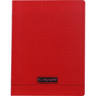 Cahier Pique N°48 En Pp Pm 17x22cm - 90gr Rouge Calligraphe|3210330183435|Le Guide